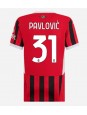 AC Milan Strahinja Pavlovic #31 Zenski Domaci Dres 2024-25 Kratak Rukavima